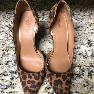 Leopard Heels